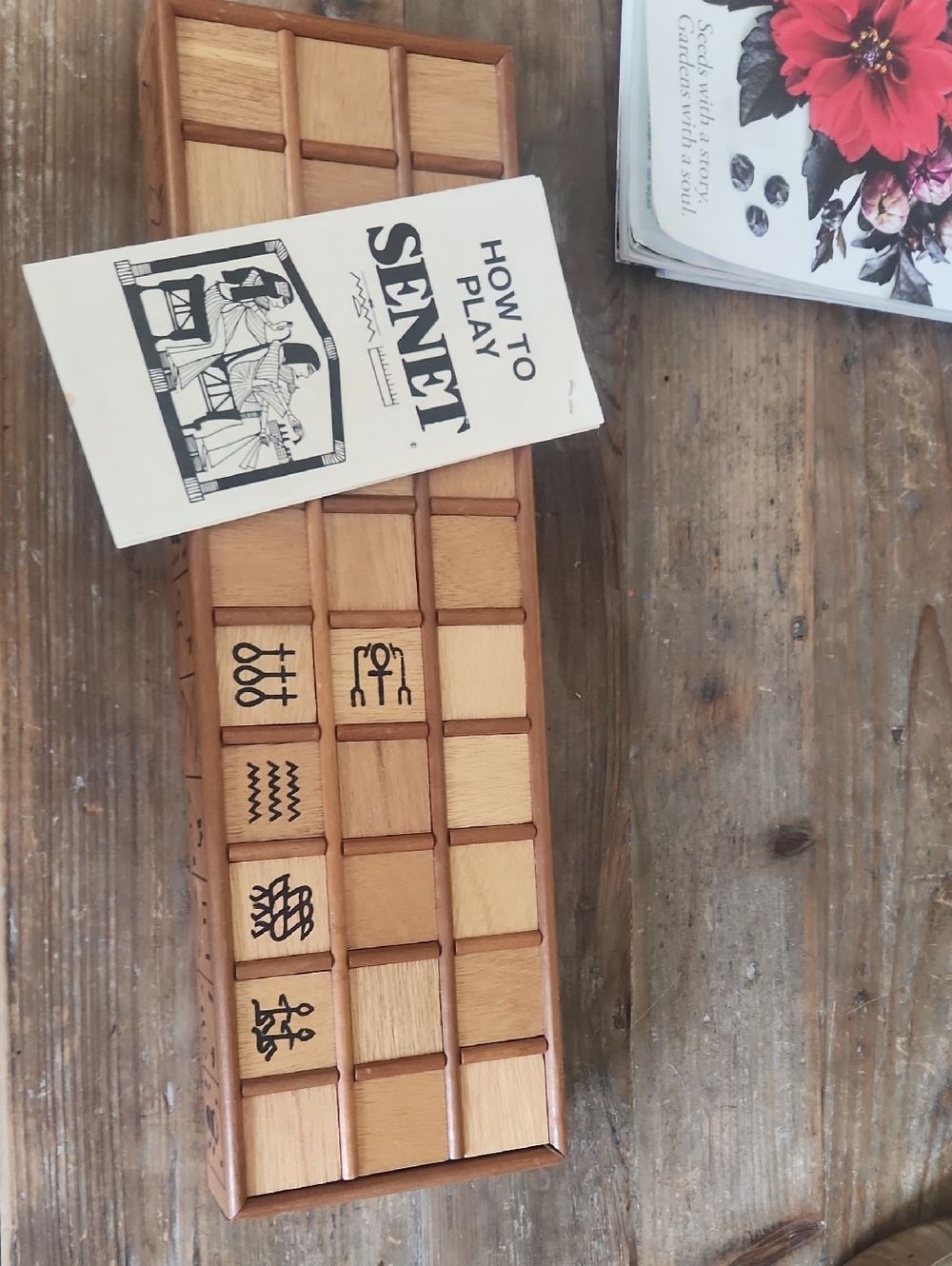 Vintage Senet Egyptian Game